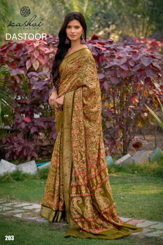 Kashvi Dastoor Vol 2 catalog surat plain sarees wholesale