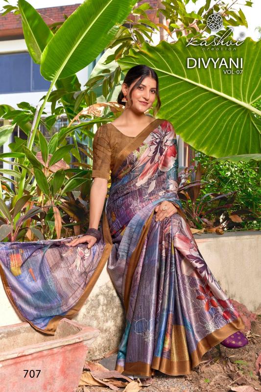 Kashvi Divyani vol 7 catalog indian sarees in surat