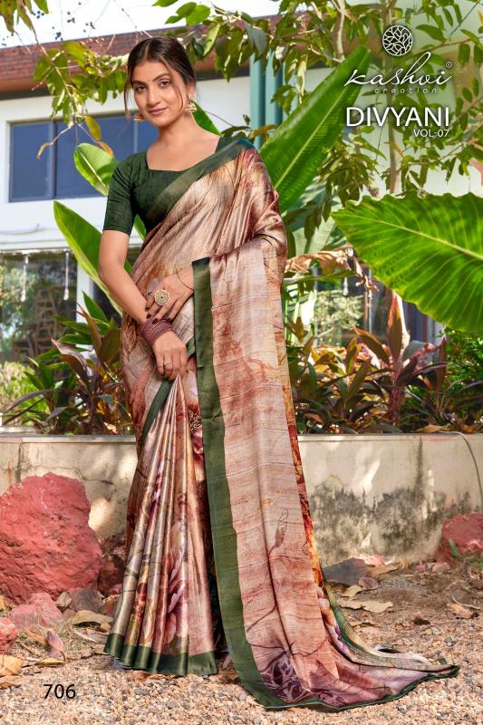 Kashvi Divyani vol 7 catalog indian sarees in surat