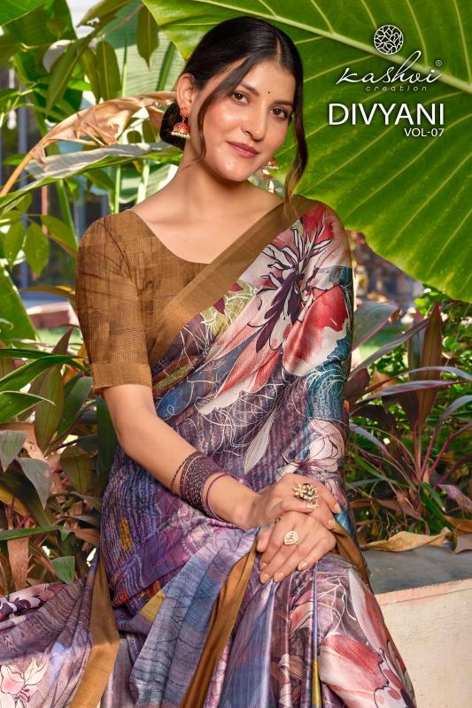 Kashvi Divyani vol 7 catalog indian sarees in surat