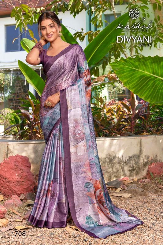 Kashvi Divyani vol 7 catalog indian sarees in surat