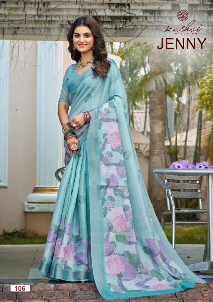 Kashvi Jenny catalog Casual Wear Saree wholesale rate