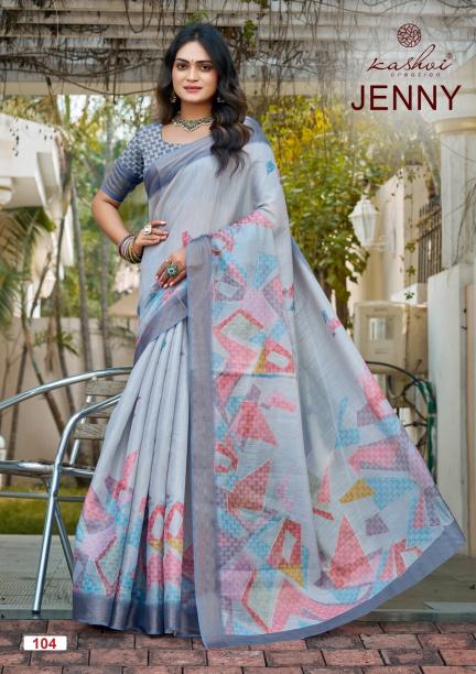 Kashvi Jenny catalog Casual Wear Saree wholesale rate