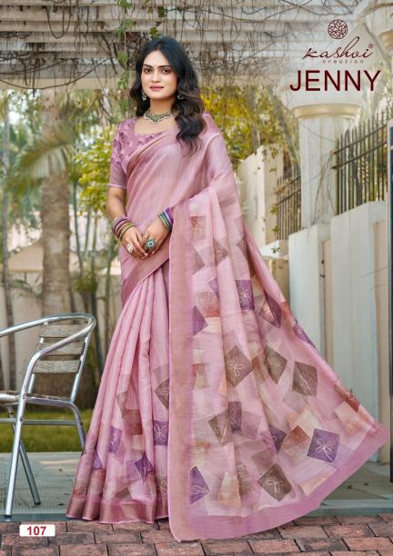 Kashvi Jenny catalog Casual Wear Saree wholesale rate