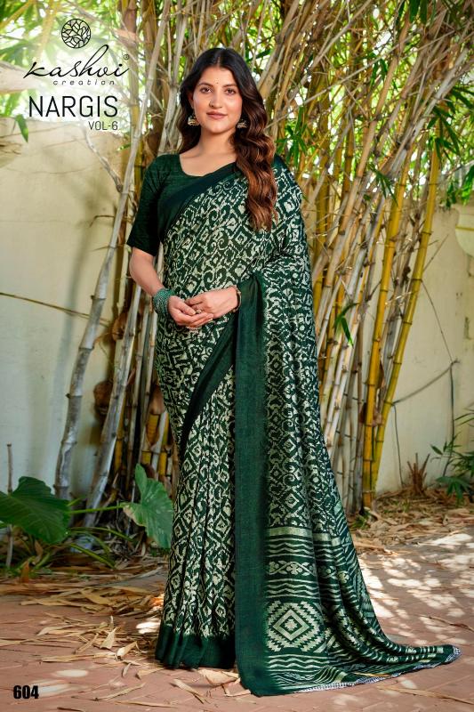 Kashvi Nargis Vol 6 catalog adrshe market surat saree