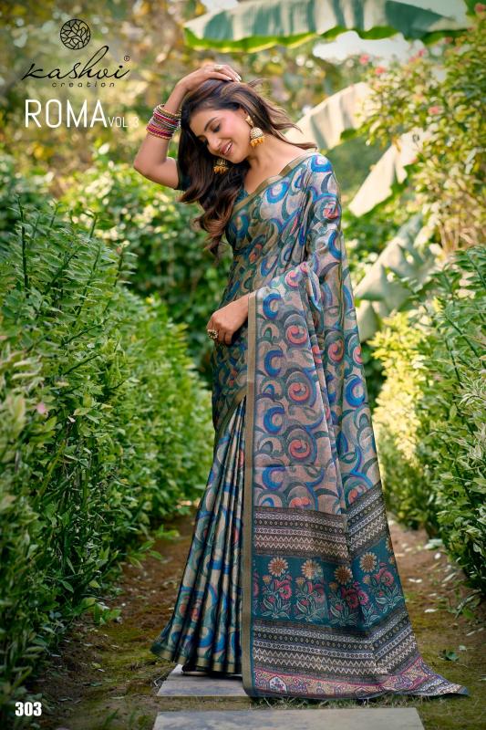 Kashvi Roma Vol 3 catalog wholesale saree for business surat