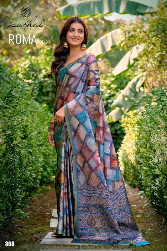 Kashvi Roma Vol 3 catalog wholesale saree for business surat