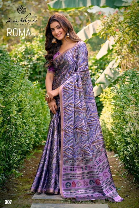 Kashvi Roma Vol 3 catalog wholesale saree for business surat