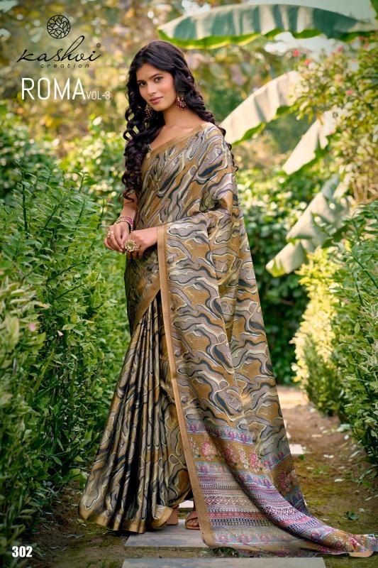 Kashvi Roma Vol 3 catalog wholesale saree for business surat