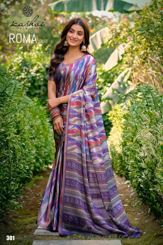 Kashvi Roma Vol 3 catalog wholesale saree for business surat