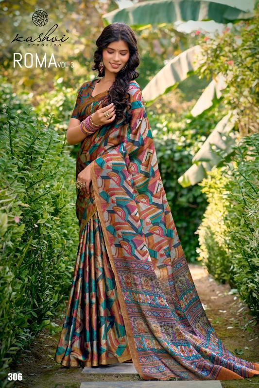 Kashvi Roma Vol 3 catalog wholesale saree for business surat