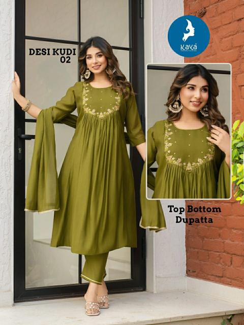Kaya Desi Kudi catalog desginer kurtis