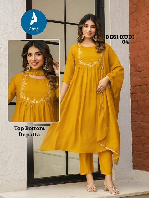 Kaya Desi Kudi catalog desginer kurtis