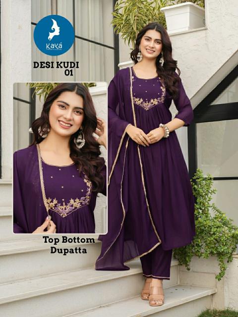 Kaya Desi Kudi catalog desginer kurtis