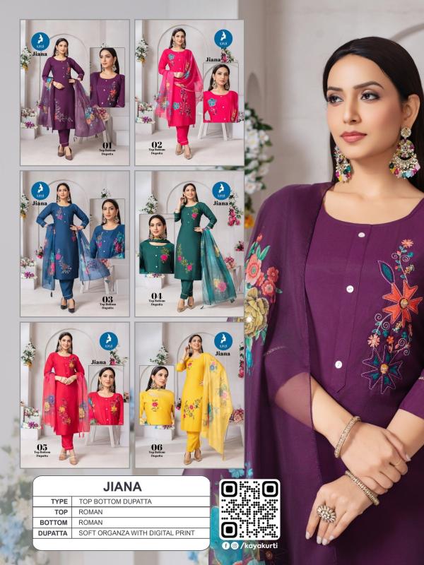 Kaya Jiana catalog wholesale kurti catalogue