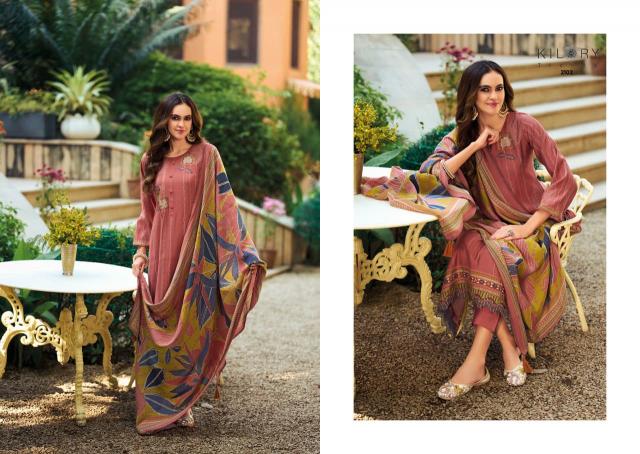 Kilory Gehna catalog salwar kameez materials wholesale