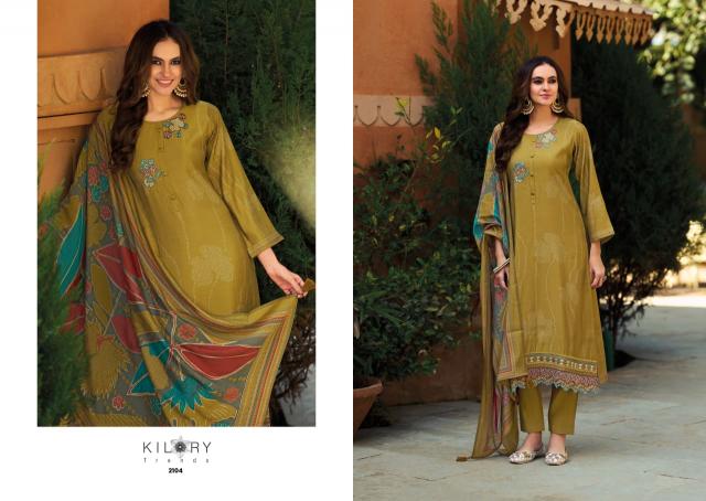 Kilory Gehna catalog salwar kameez materials wholesale