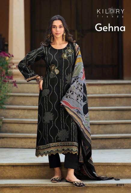 Kilory Gehna catalog salwar kameez materials wholesale