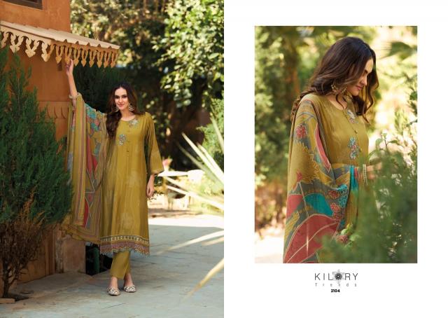 Kilory Gehna catalog salwar kameez materials wholesale