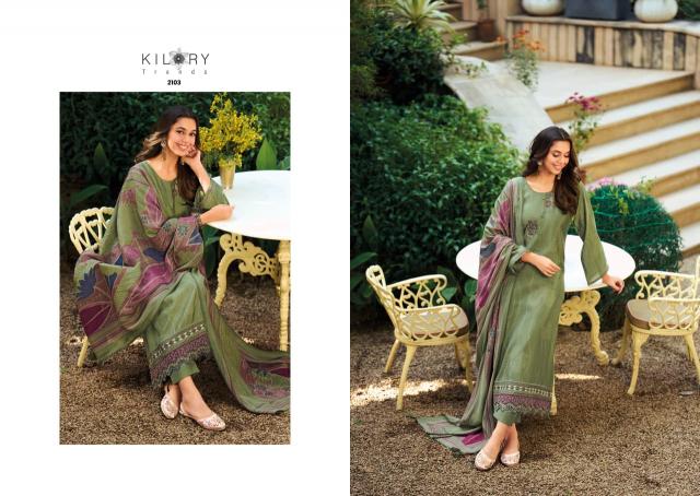 Kilory Gehna catalog salwar kameez materials wholesale