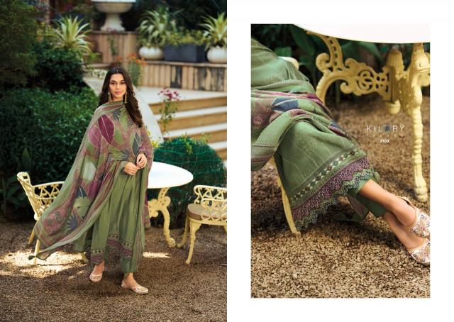 Kilory Gehna catalog salwar kameez materials wholesale