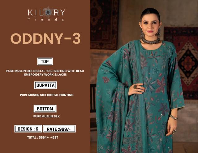 Kilory Oddny Vol 3 catalog salwar kameez