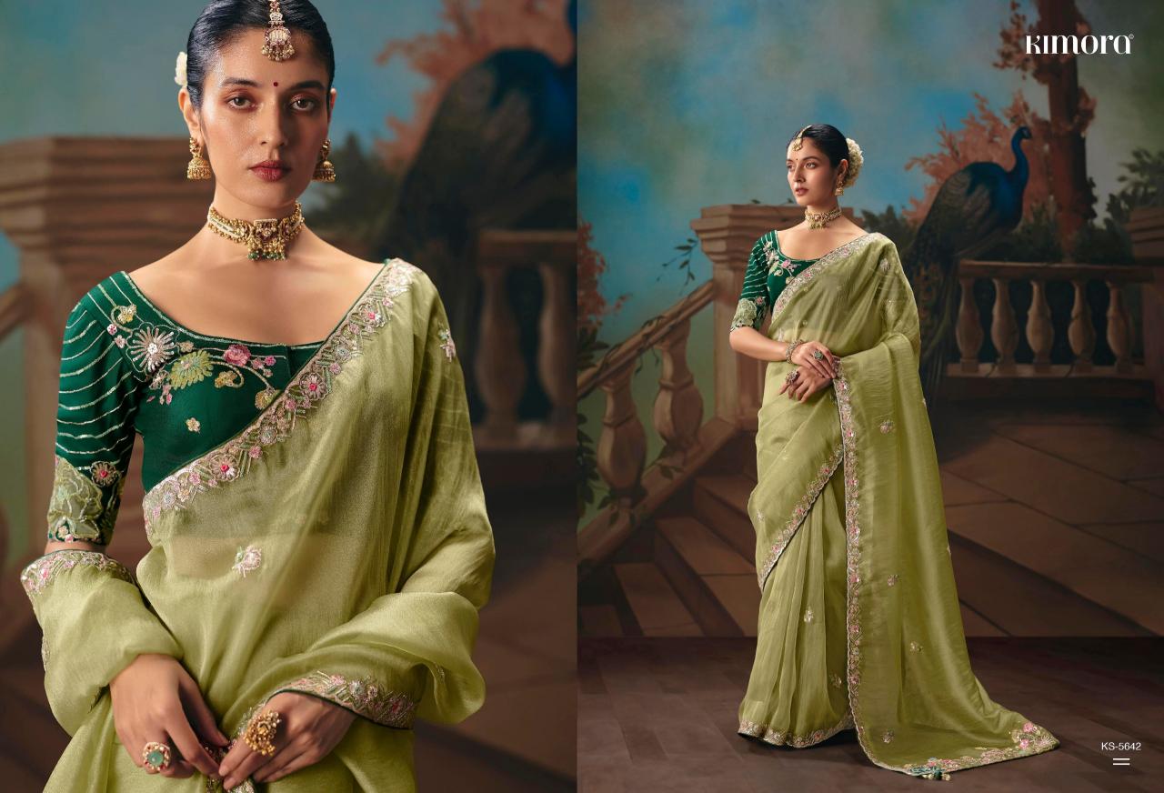 Kimora Kajal vol 18 catalog factory of sarees in surat