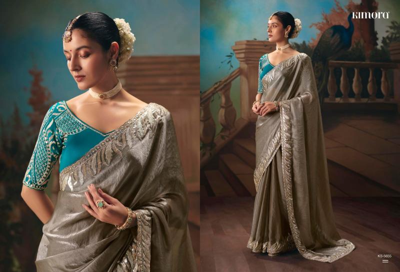 Kimora Kajal vol 18 catalog factory of sarees in surat