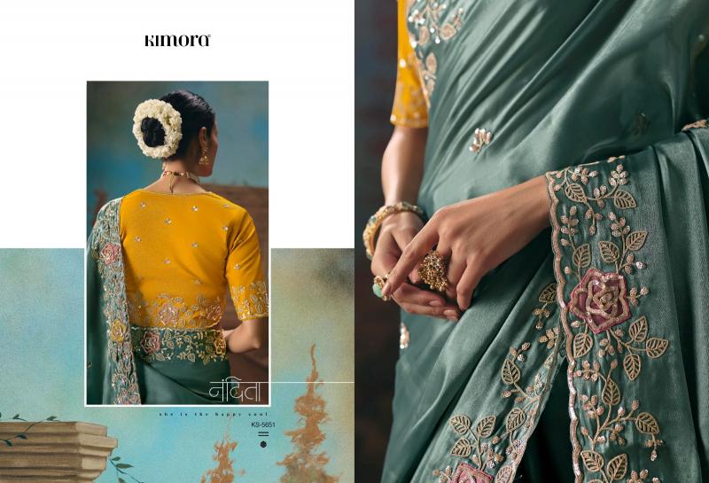 Kimora Kajal vol 18 catalog factory of sarees in surat