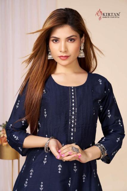Kirtan Bunawat vol 3 catalog silik anarkali kurtis