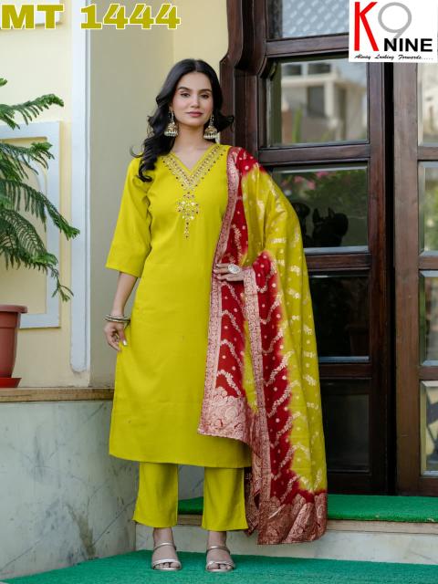 Kninie MT 1444 catalog kurtis wholesalers in ulhasnagar