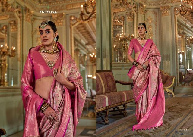 Kreshva Aakarshan catalog silk sarees surat online