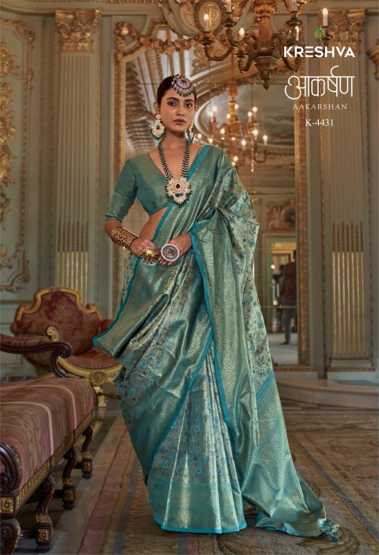 Kreshva Aakarshan catalog silk sarees surat online