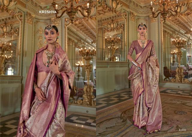 Kreshva Aakarshan catalog silk sarees surat online