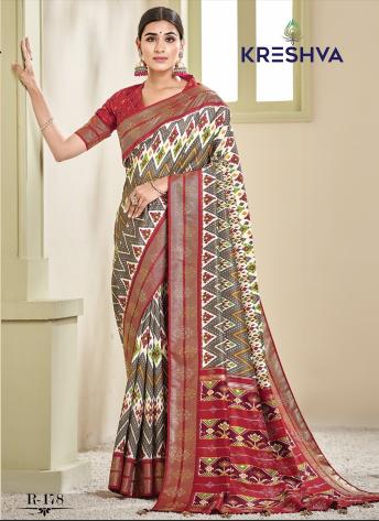Kreshva All Time Hit Patola catalog fabdeal sarees surat gujarat 