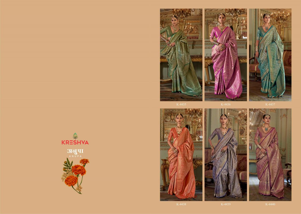 Kreshva Anupa catalog surat wholesale saree