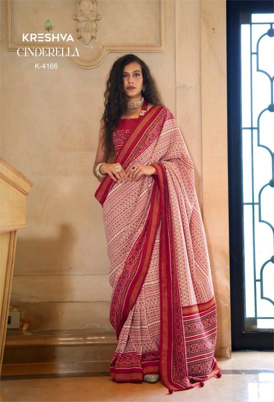 Kreshva Cinderella catalog wholesale saree surat market