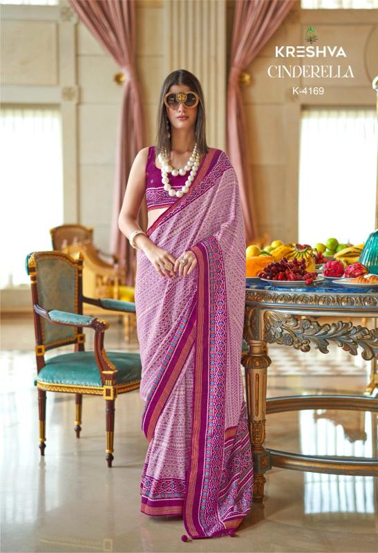 Kreshva Cinderella catalog wholesale saree surat market