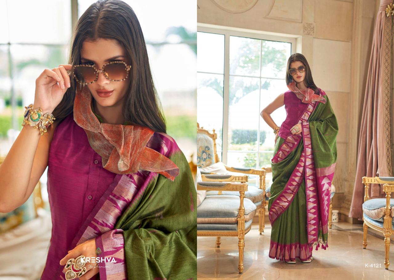 Kreshva Kalatmak catalog sva sarees surat