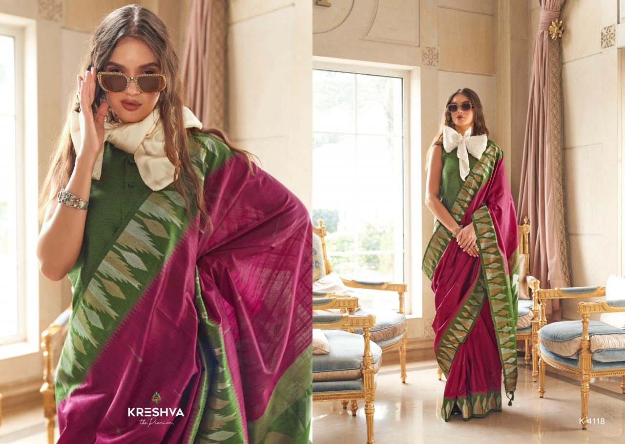 Kreshva Kalatmak catalog sva sarees surat