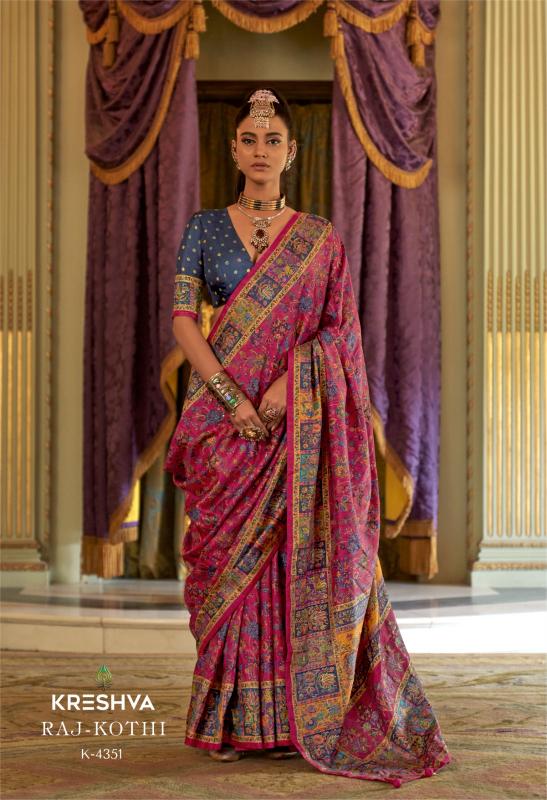 Kreshva Raj Kothi catalog www surat sarees com