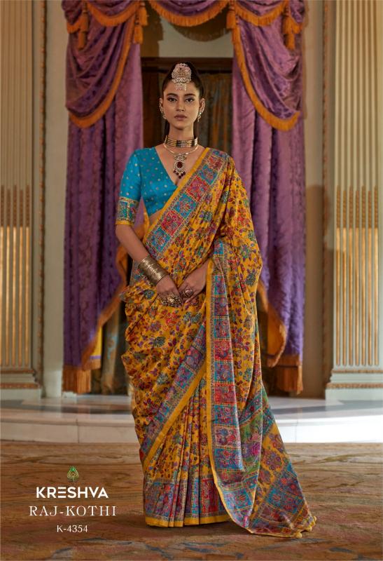 Kreshva Raj Kothi catalog www surat sarees com