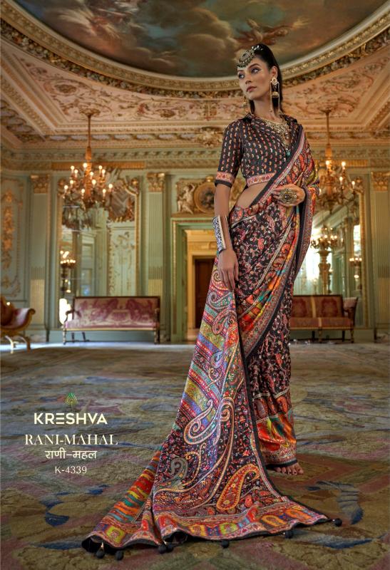 Kreshva Rani Mahal catalog wholesale sarees online in surat