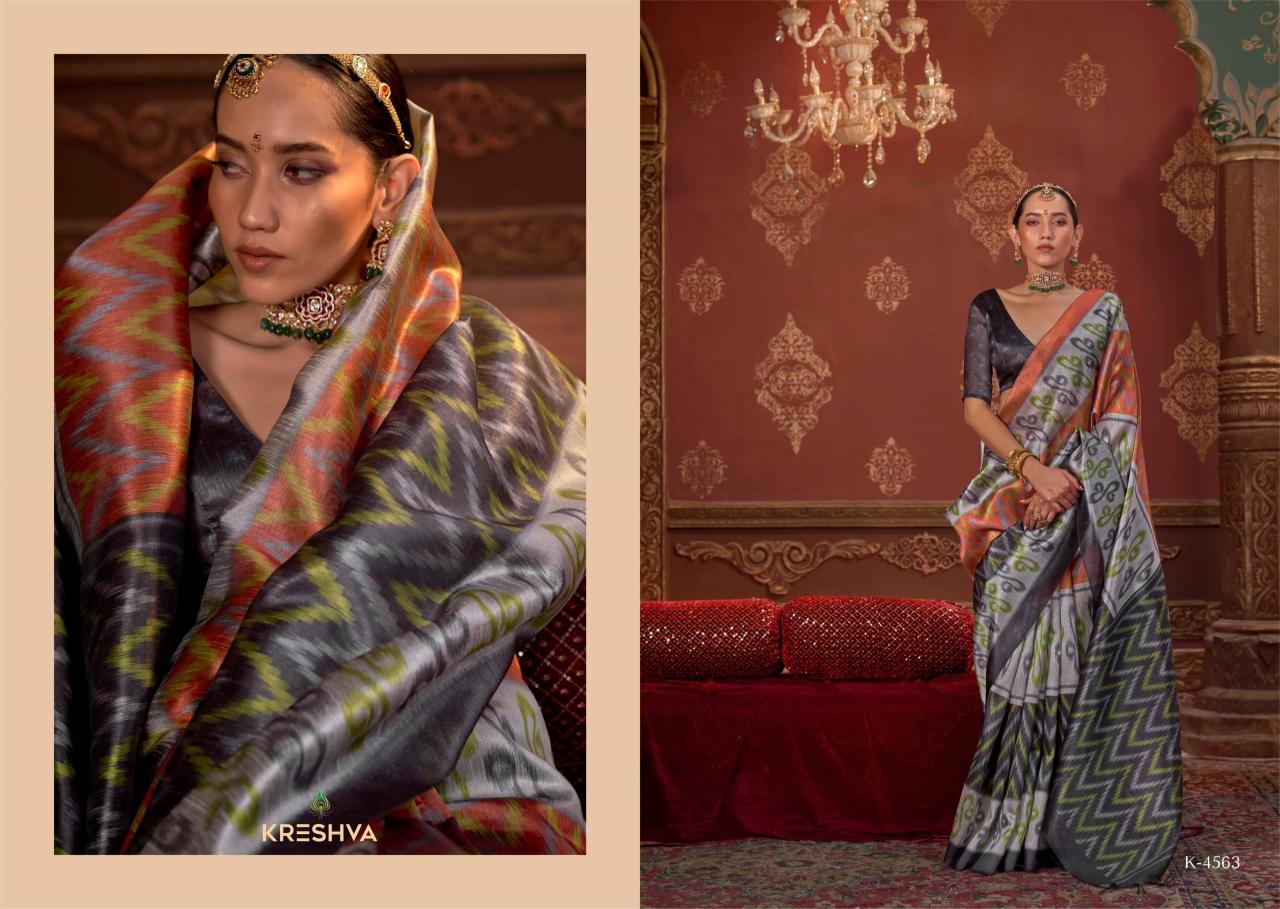 Kreshva Takshshila catalog silk sarees wholesale