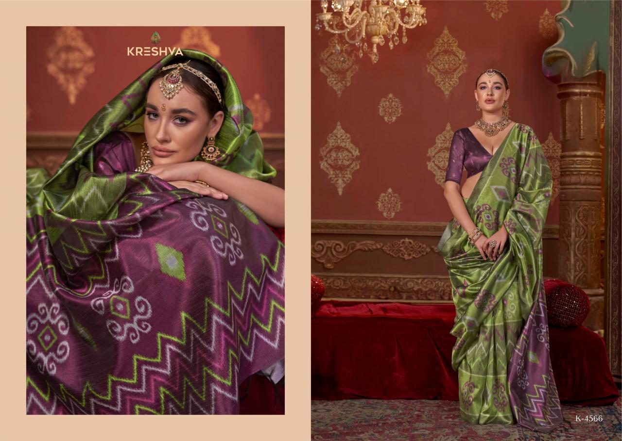 Kreshva Takshshila catalog silk sarees wholesale