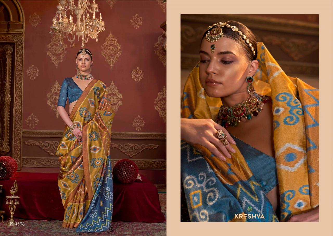 Kreshva Takshshila catalog silk sarees wholesale