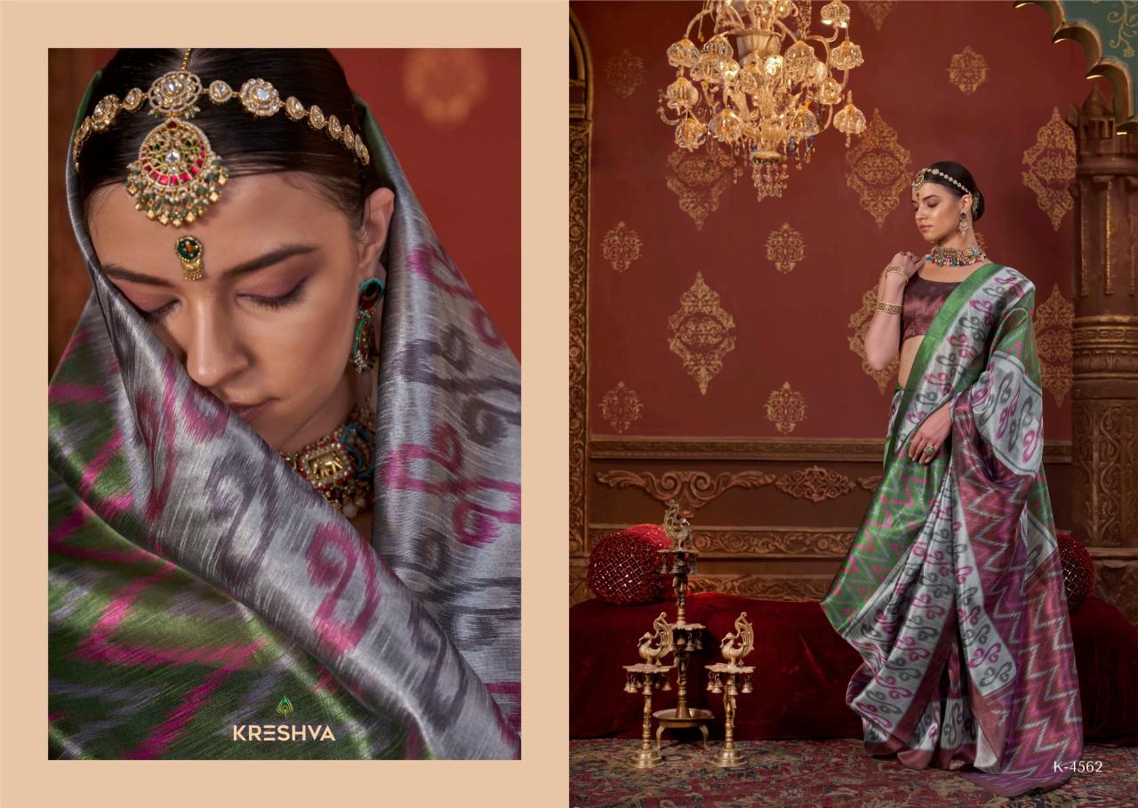Kreshva Takshshila catalog silk sarees wholesale