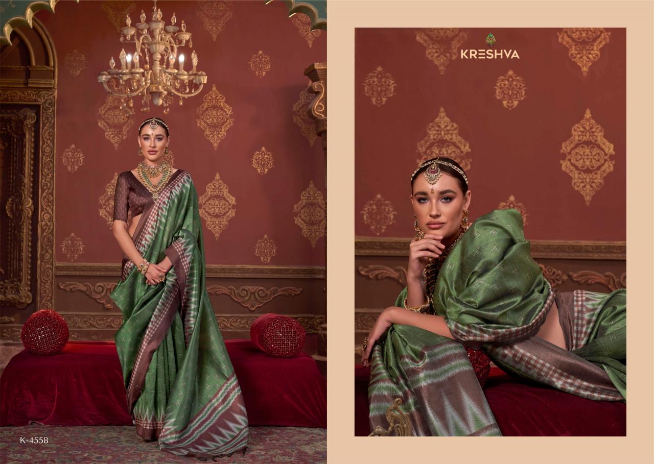 Kreshva Takshshila catalog silk sarees wholesale