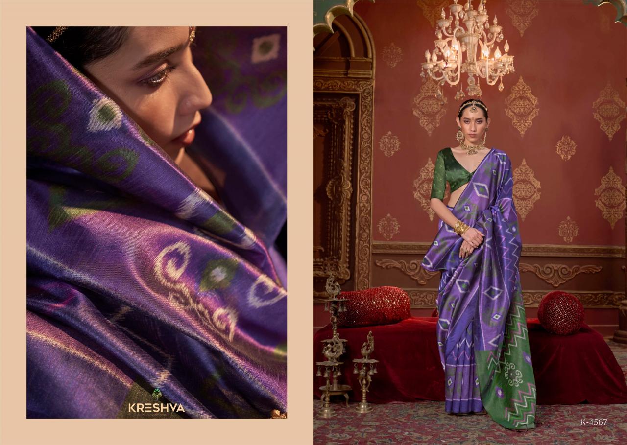 Kreshva Takshshila catalog silk sarees wholesale