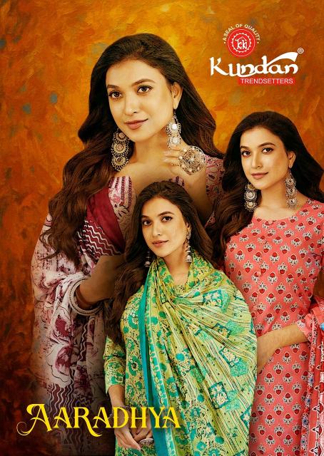 Kundan Aaradhya Vol-1 – Kurti Pant With Dupatta - Wholesale Catalog